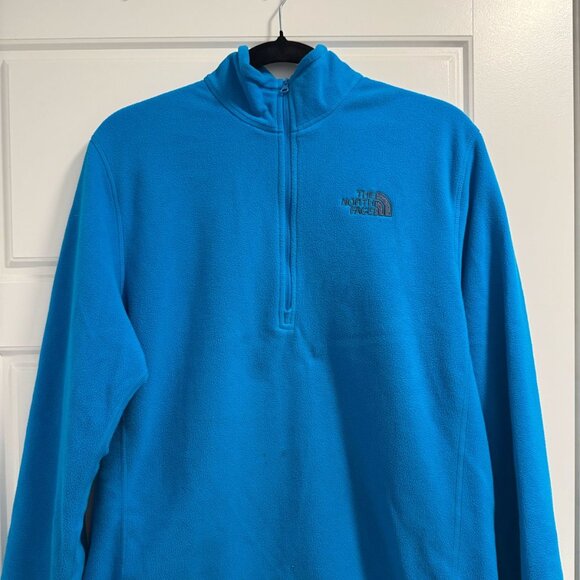 The North Face Men’s Fleece Pullover — Vibrant Blue | Size M - Picture 2 of 8